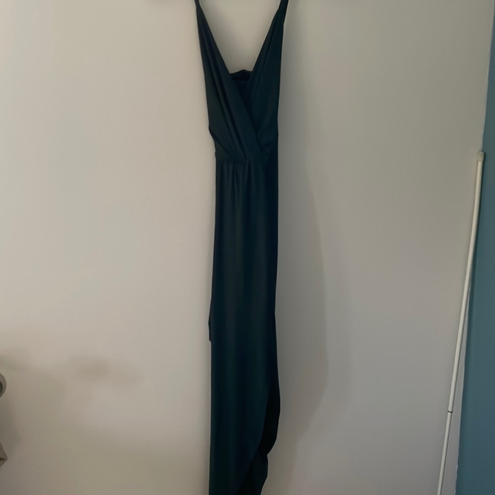 Women’s green dress